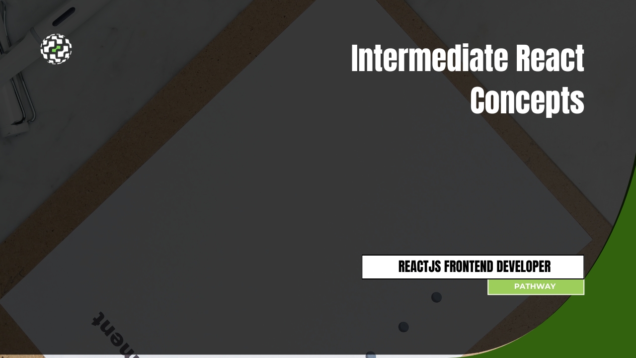 Intermediate React Concepts